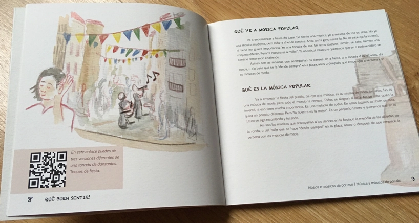 Interior del libro 2 «Qué buen sentir!» 2019