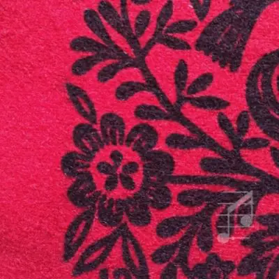 Refajo estampado monocromático